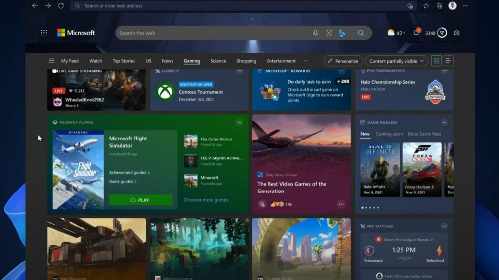 Jeux sur Microsoft Edge : de nouvelles fonctionnalités pour Windows