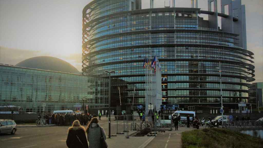 Siège du Parlement européen à Strasbourg (France).