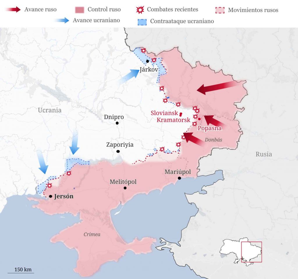 L'Ukraine intensifie sa contre-offensive sur Kherson et vise à reconquérir
