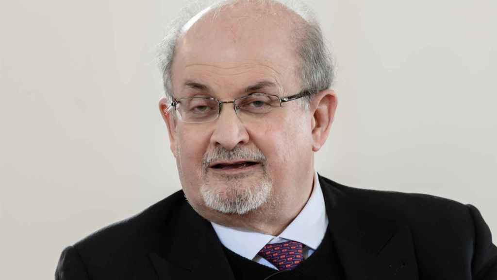 Salman Rushdie en 2017. Photo : EFE/EPA/Clemens Bilan