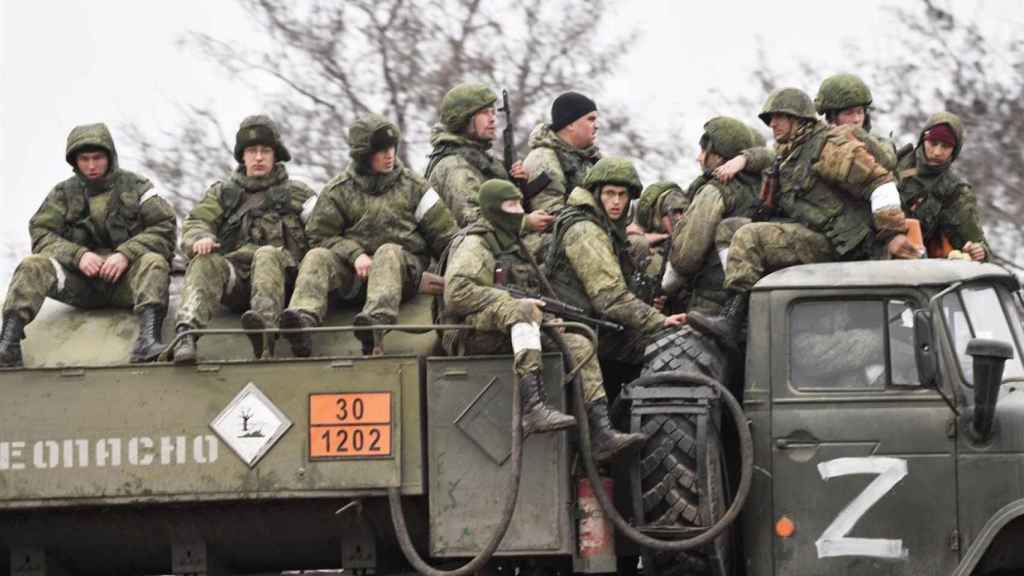 L'armée russe dans la guerre ukrainienne.