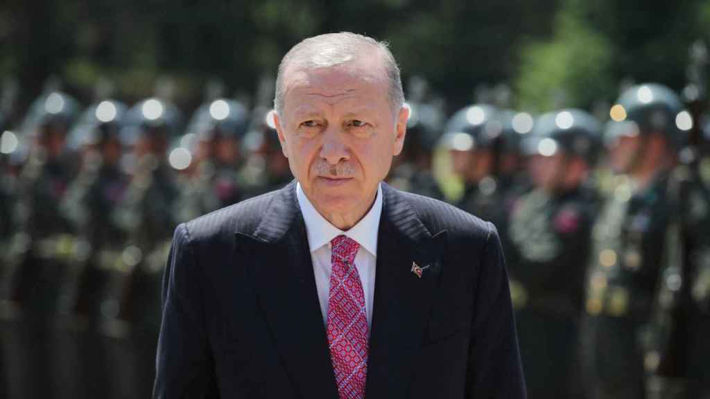 Le président de la Turquie, Recep Tayyip Erdogan.