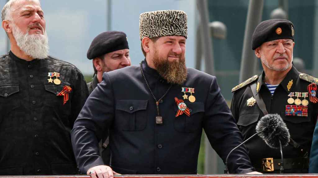 Le chef de la République tchétchène Ramzan Kadyrov.