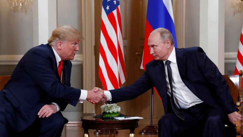Trump et Poutine.