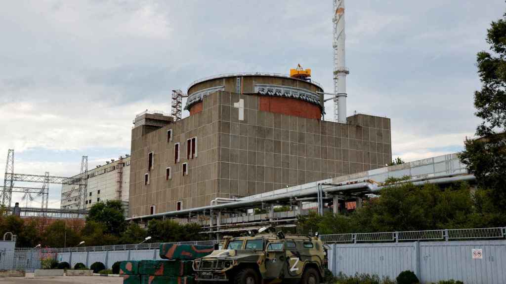 La centrale nucléaire de Zaporiyia en Ukraine.
