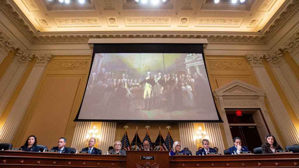Audition publique de la commission d'enquête de la Chambre des représentants des États-Unis sur l'attentat du 6 janvier contre le Capitole à Washington.